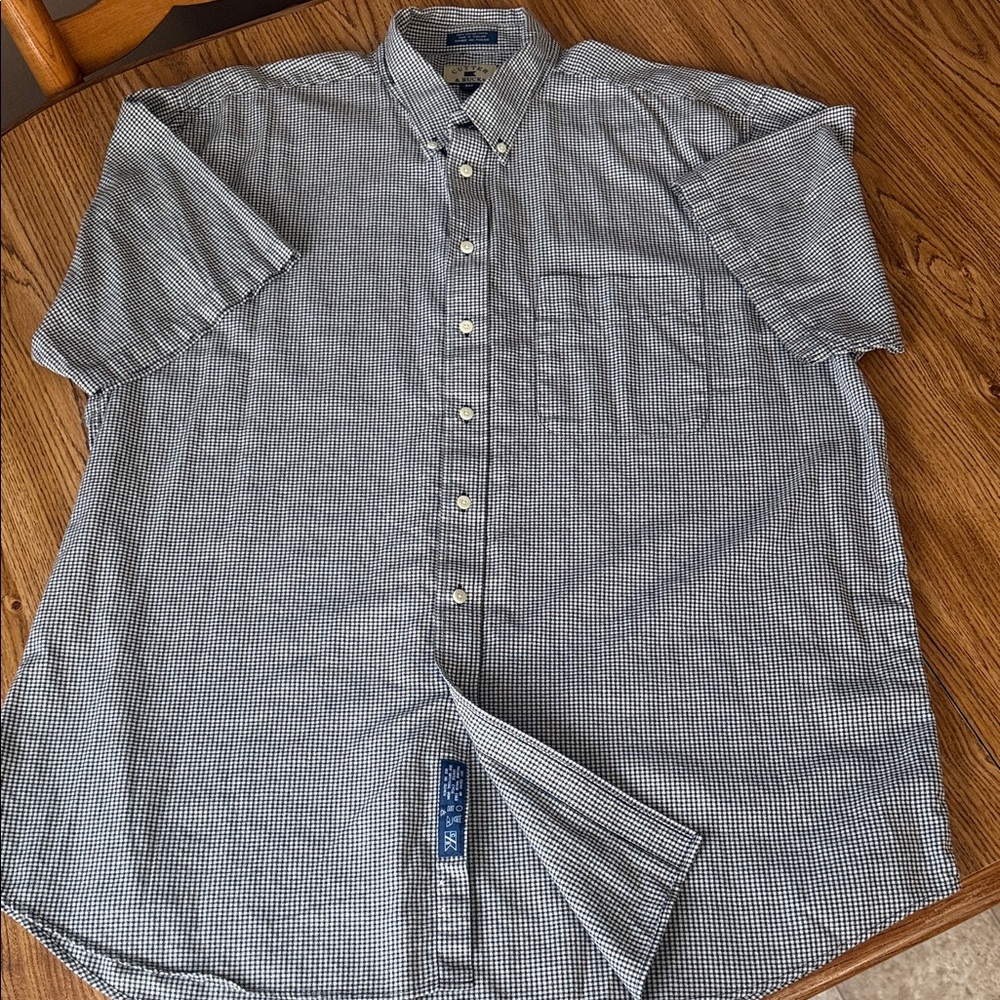 Cutter and buck short sleeve 2XT Plaid Shirt